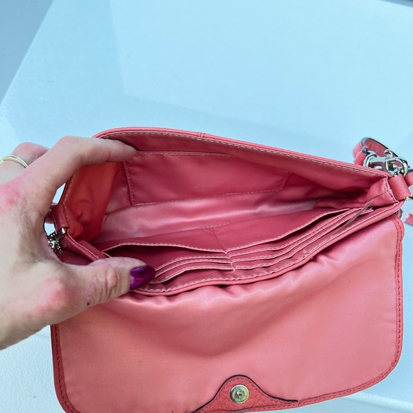 Coach orange Wristlet Wallet - Picture 11 of 12